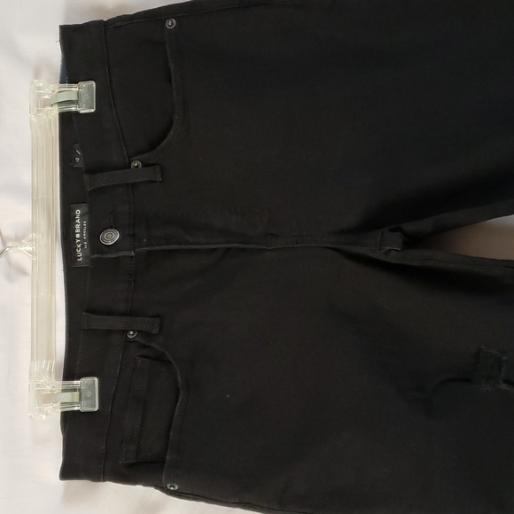 NEW LUCKY BRAND AVA Mid Rise Skinny Distressed Jeans - Picture 2 of 14